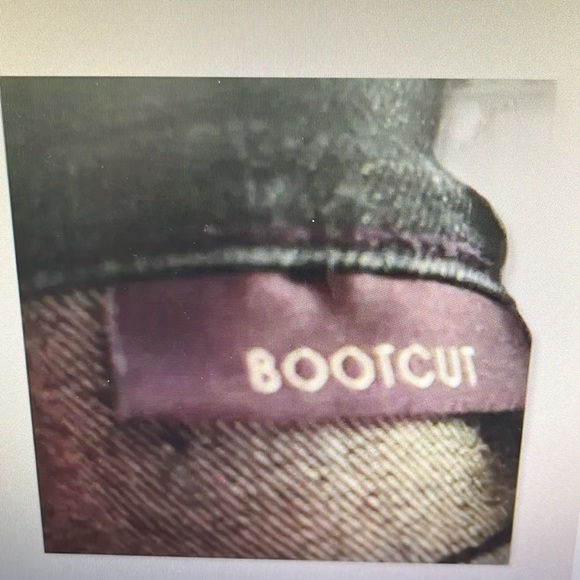 NYDJ Sz 10P Jeans Dark Blue Wash Stretchy Bootcut - Picture 4 of 6